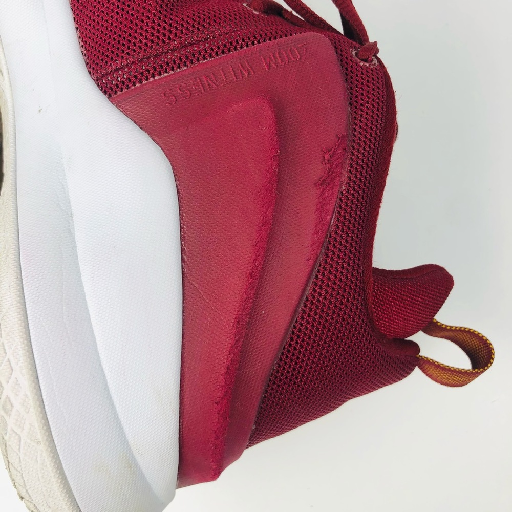 NIKE LEBRON ZOOM WITNESS CAVALIERS WINE sz Y7 - Picture 10 of 10